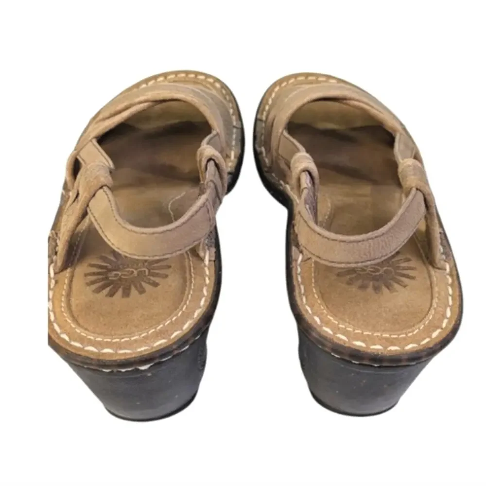 UGG Mayley Sandals Size 7  EUC $130  S3426